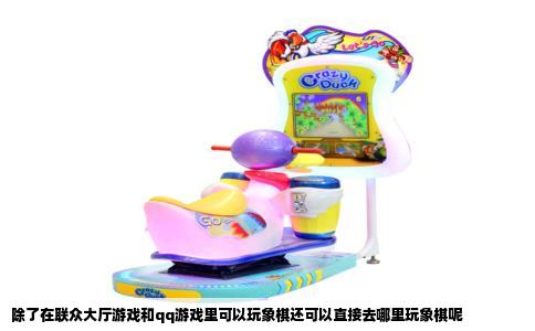 除了在联众大厅游戏和qq游戏里可以玩象棋还可以直接去哪里玩象棋呢