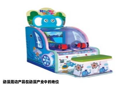 动漫周边产品在动漫产业中的地位