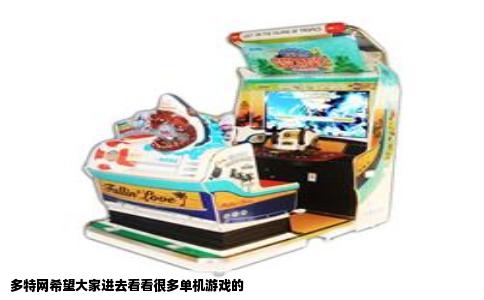 多特网希望大家进去看看很多单机游戏的