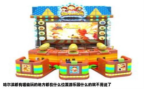 哈尔滨都有哪些玩的地方都在什么位置游乐园什么的就不用说了