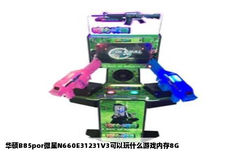 华硕B85por微星N660E31231V3可以玩什么游戏内存8G
