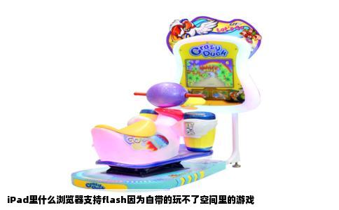 iPad里什么浏览器支持flash因为自带的玩不了空间里的游戏