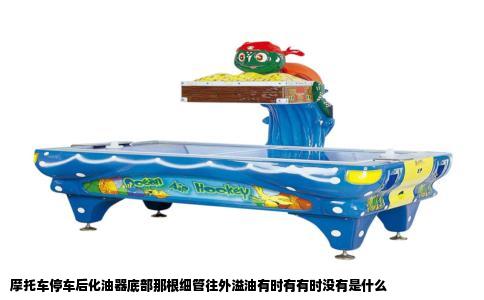 摩托车停车后化油器底部那根细管往外溢油有时有有时没有是什么