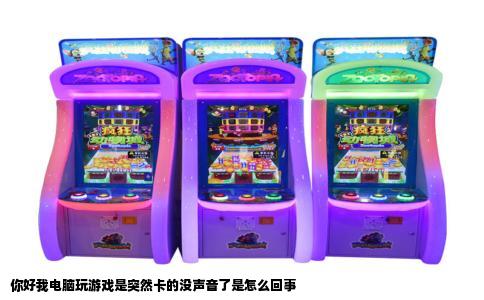 你好我电脑玩游戏是突然卡的没声音了是怎么回事