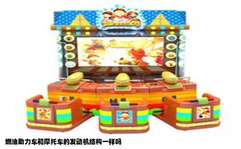 燃油助力车和摩托车的发动机结构一样吗