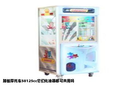 踏板摩托车50125cc它们化油器都可共用吗