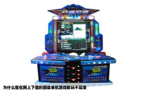 为什么我在网上下载的那些单机游戏都玩不起来