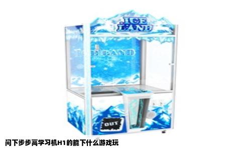 问下步步高学习机H1的能下什么游戏玩