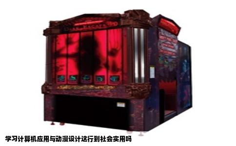 学习计算机应用与动漫设计这行到社会实用吗