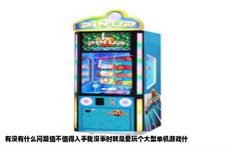 有没有什么问题值不值得入手我没事时就是爱玩个大型单机游戏什