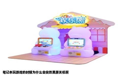 笔记本玩游戏的时候为什么会突然黑屏关机啊