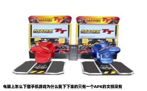电脑上怎么下载手机游戏为什么我下下来的只有一个APK的文档没有