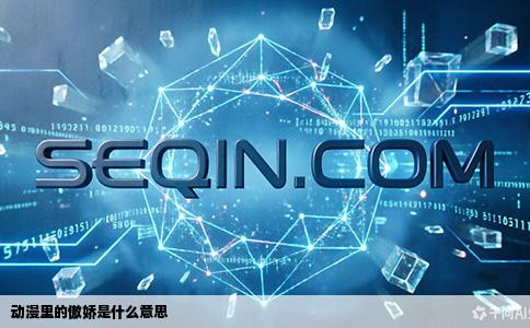 动漫里的傲娇是什么意思