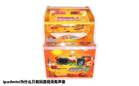 ipadmini为什么只有玩游戏没有声音
