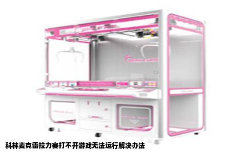 科林麦克雷拉力赛打不开游戏无法运行解决办法