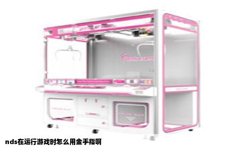 nds在运行游戏时怎么用金手指啊