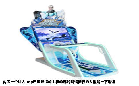 内另一个进入udp已经建造的主机的游戏啊请懂行的人讲解一下谢谢