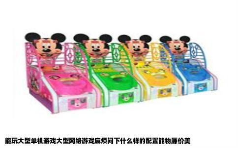 能玩大型单机游戏大型网络游戏麻烦问下什么样的配置能物廉价美