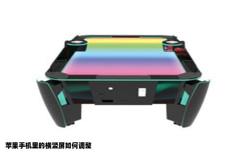 苹果手机里的横竖屏如何调整