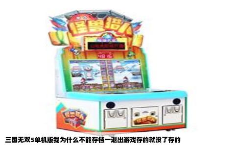 三国无双5单机版我为什么不能存档一退出游戏存的就没了存的