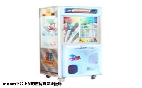 steam平台上买的游戏都是正版吗