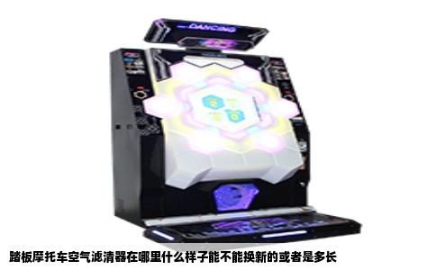 踏板摩托车空气滤清器在哪里什么样子能不能换新的或者是多长