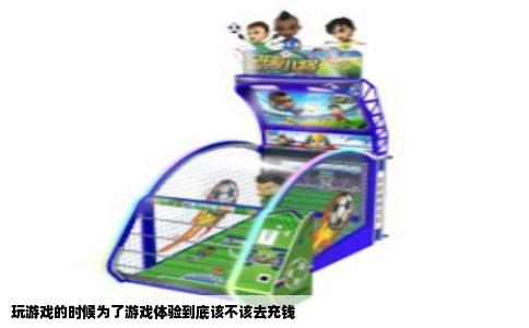 玩游戏的时候为了游戏体验到底该不该去充钱