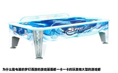 为什么我电脑的梦幻西游的游戏画面都一卡一卡的玩其他大型的游戏都