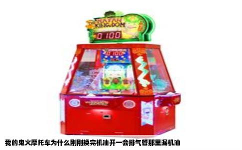 我的鬼火摩托车为什么刚刚换完机油开一会排气管那里漏机油