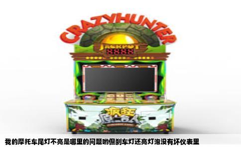 我的摩托车尾灯不亮是哪里的问题哟但刹车灯还亮灯泡没有坏仪表里