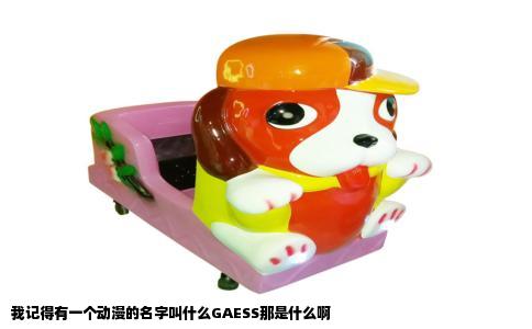 我记得有一个动漫的名字叫什么GAESS那是什么啊