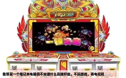 我想买一个笔记本电脑但不知道什么品牌好些。不玩游戏。看电视和