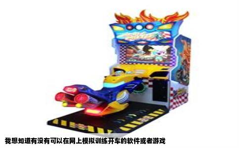 我想知道有没有可以在网上模拟训练开车的软件或者游戏
