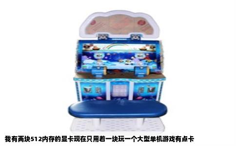 我有两块512内存的显卡现在只用着一块玩一个大型单机游戏有点卡