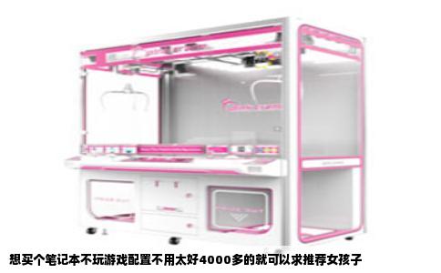 想买个笔记本不玩游戏配置不用太好4000多的就可以求推荐女孩子