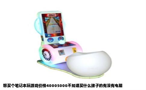 想买个笔记本玩游戏价格40005000不知道买什么牌子的有没有电脑