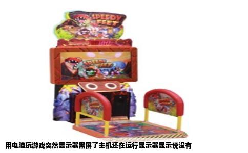 用电脑玩游戏突然显示器黑屏了主机还在运行显示器显示说没有