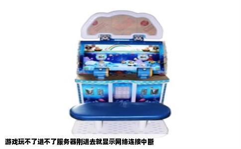 游戏玩不了进不了服务器刚进去就显示网络连接中断