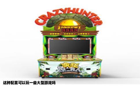 这种配置可以玩一些大型游戏吗