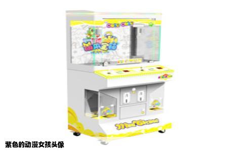 紫色的动漫女孩头像